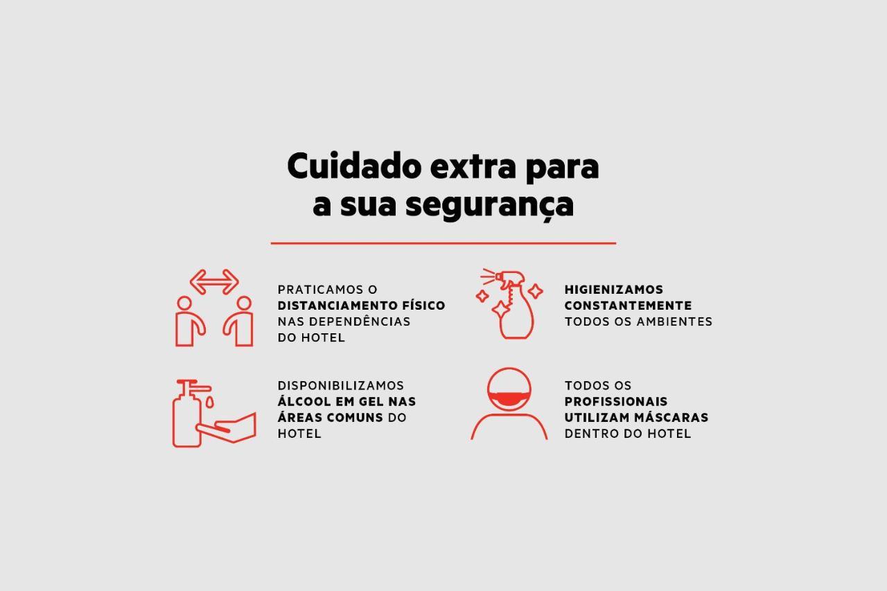 Oyo Cerrado Hotel, Campo Grande Campo Grande  Ngoại thất bức ảnh Safety measures at hotels in Portugal