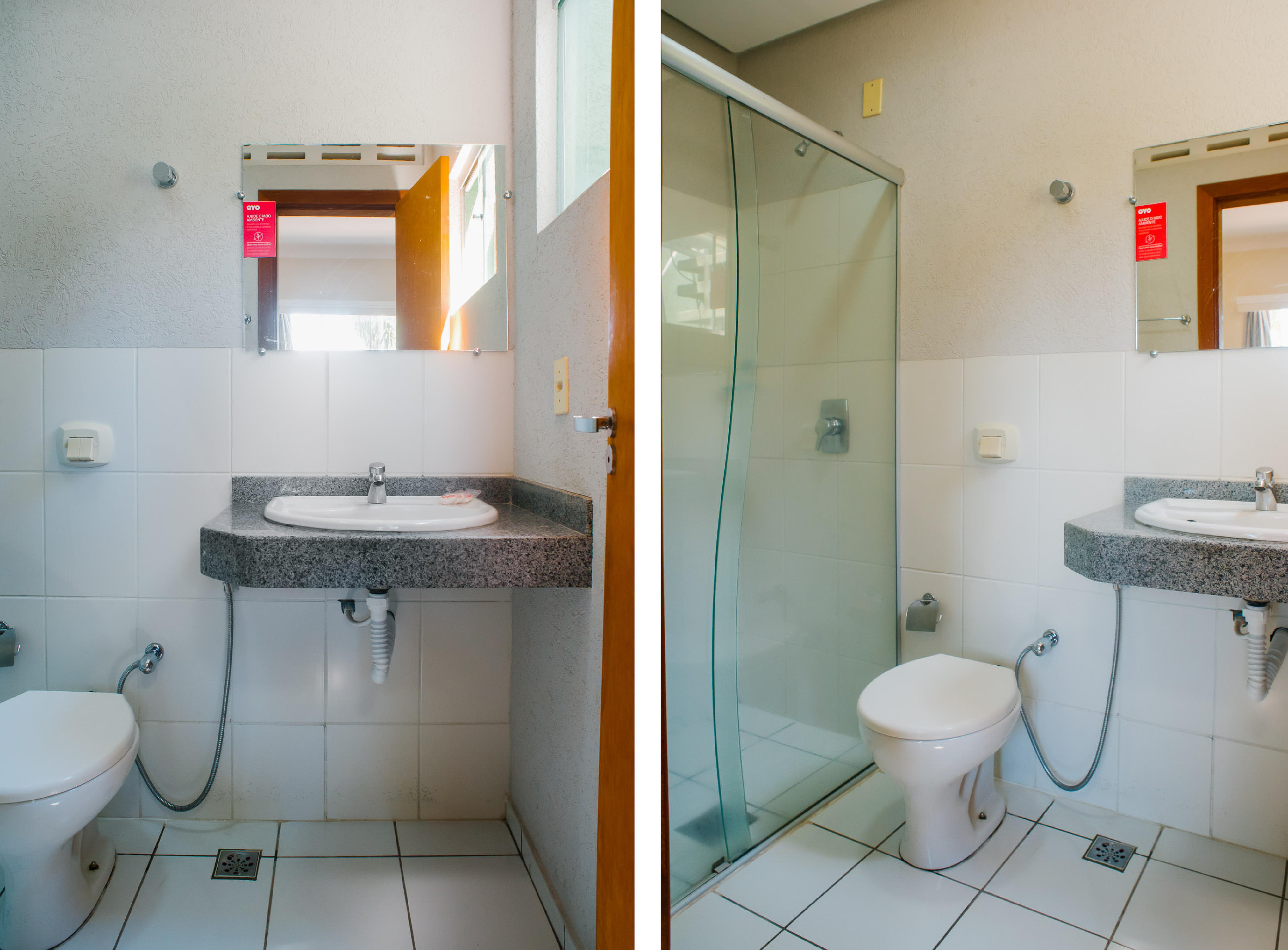 Oyo Cerrado Hotel, Campo Grande Campo Grande  Ngoại thất bức ảnh Bathroom with shower and bidet