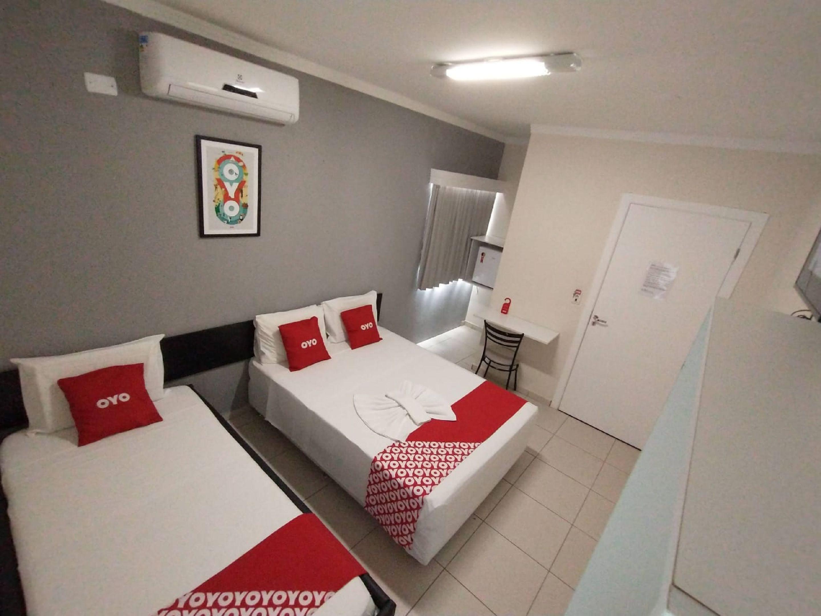Oyo Cerrado Hotel, Campo Grande Campo Grande  Ngoại thất bức ảnh A typical OYO hotel room in Mexico City